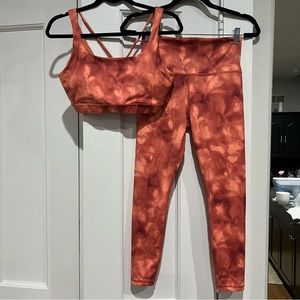 Athleta Elation Matching Legging and Sports Bra Bundle